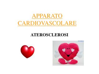 APPARATO CARDIOVASCOLARE