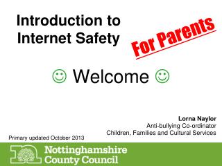 Introduction to Internet Safety