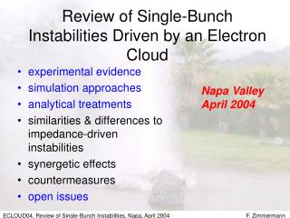 Review of Single-Bunch Instabilities Driven by an Electron Cloud