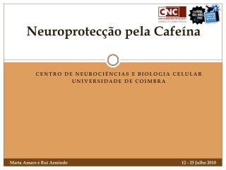 Neuroprotecção pela Cafeína