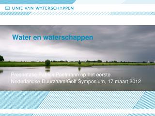 Water en waterschappen