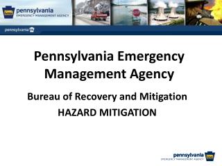 Pennsylvania Emergency Management Agency