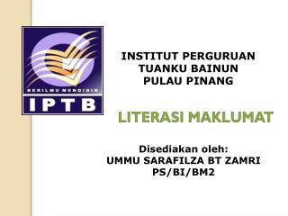 LITERASI MAKLUMAT