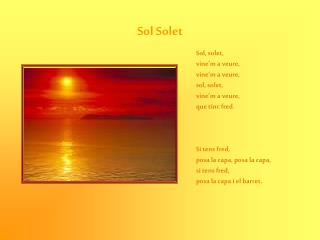 Sol Solet