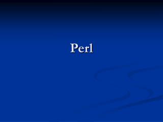 Perl