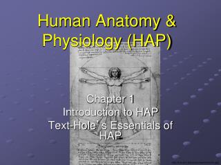 Human Anatomy & Physiology (HAP)