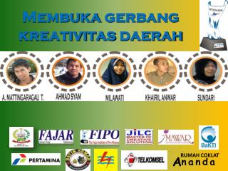 Membuka gerbang kreativitas daerah