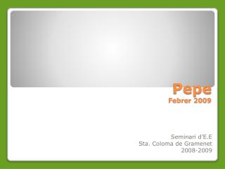 Pepe Febrer 2009