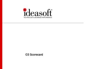 O3 Scorecard