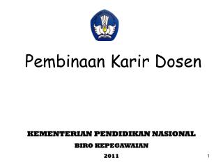 Pembinaan Karir Dosen