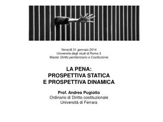 Venerdì 31 gennaio 2014 Università degli studi di Roma 3