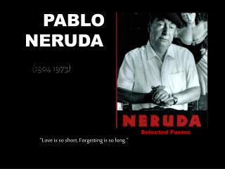 PABLO NERUDA