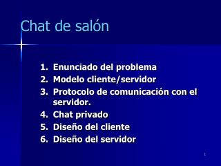 Chat de salón