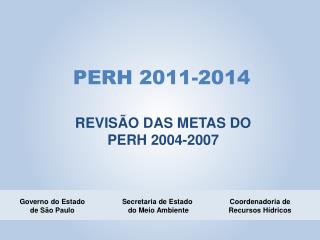 PERH 2011-2014