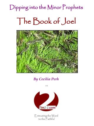 Dipping into the Minor Prophets The Book of Joel