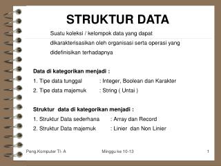 STRUKTUR DATA