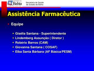 Assistência Farmacêutica