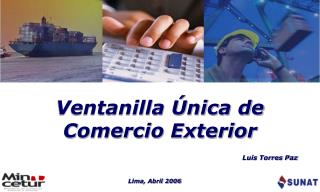 Ventanilla Única de Comercio Exterior