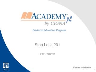 Stop Loss 201