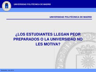 UNIVERSIDAD POLITÉCNICA DE MADRID