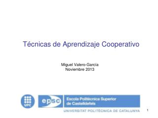 Técnicas de Aprendizaje Cooperativo