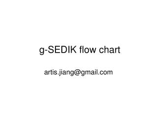 g-SEDIK flow chart