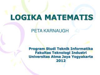 LOGIKA MATEMATIS