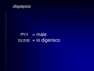 dispepsia