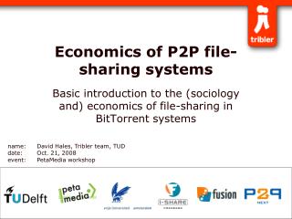 Economics of P2P file-sharing systems