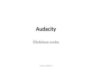 Audacity