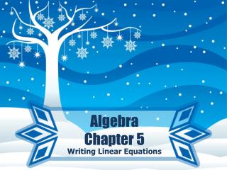 Algebra Chapter 5