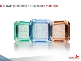 O avanço do design através dos materiais
