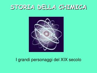 STORIA DELLA CHIMICA