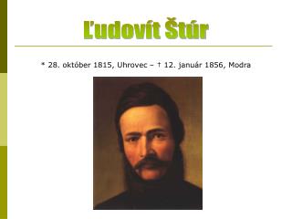 Ľudovít Štúr