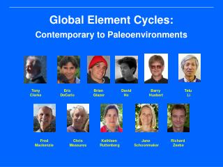 Global Element Cycles: Contemporary to Paleoenvironments