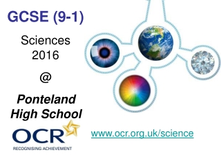 GCSE (9-1) Sciences 2016 @ Ponteland High School