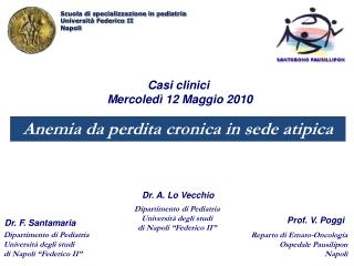 Dipartimento di Pediatria Università degli studi di Napoli “Federico II”