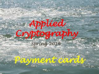 Applied Cryptography