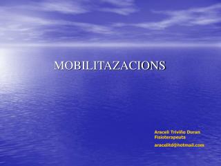 MOBILITAZACIONS