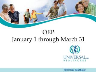 OEP January 1 through March 31