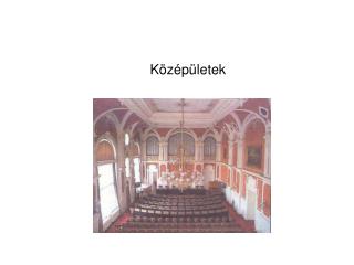 Középületek