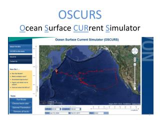 OSCURS O cean S urface CUR rent S imulator