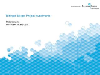 Bilfinger Berger Project Investments