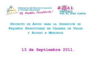 13 de Septiembre 2011.