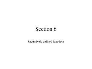 Section 6
