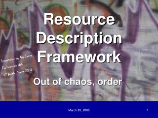 Resource Description Framework