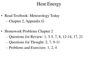 Heat Energy