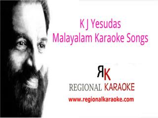 k j yesudas malayalam karaoke songs