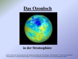 Das Ozonloch