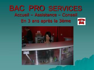 BAC PRO SERVICES